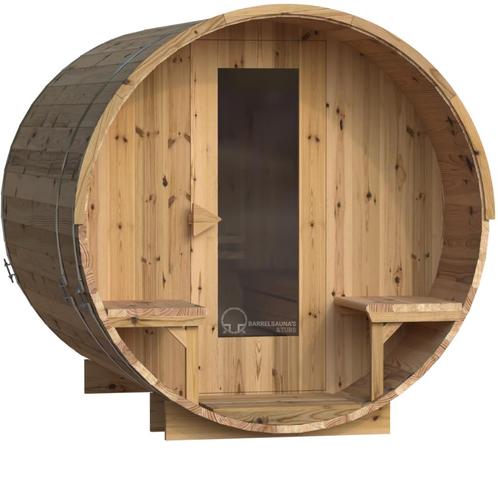 barrelsauna's, tonsauna, saunaton. saunabarrel, Sport en Fitness, Sauna, Nieuw, Complete sauna, Fins of Traditioneel, Ophalen of Verzenden