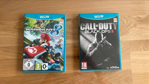 Wii U games Mariokart 8 en Call of Duty Black Ops 2, Informatique & Logiciels, Systèmes d'exploitation, Comme neuf, Enlèvement ou Envoi