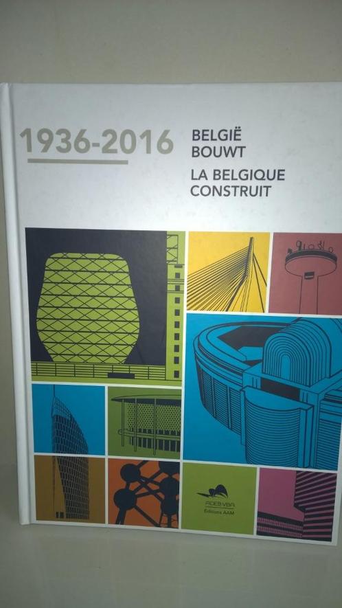 Belgie bouwt 1936 / 2016, Livres, Technique, Neuf, Architecture, Enlèvement ou Envoi