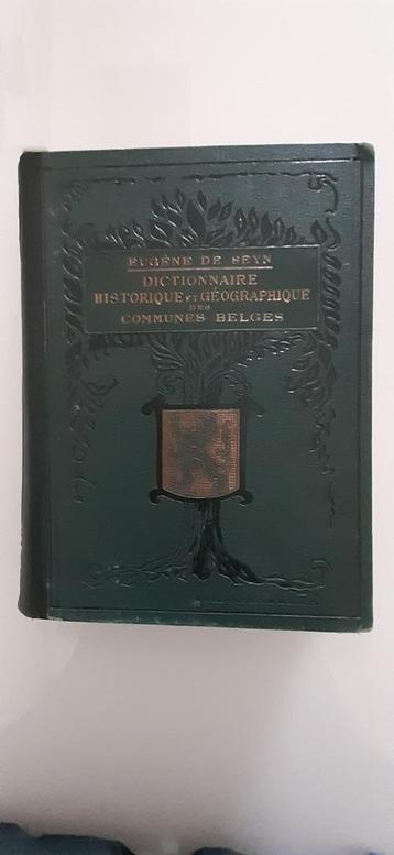 dictionnaire historique et géographique des comunes belges -
