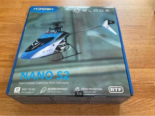 Nano S2, Hobby en Vrije tijd, Modelbouw | Radiografisch | Helikopters en Quadcopters, Nieuw, Helikopter, Elektro, RTF (Ready to Fly)
