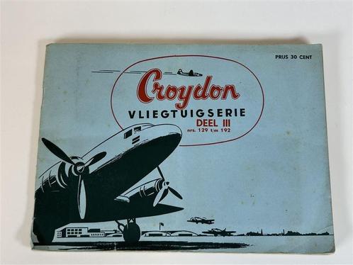 A2181. Croydon Vliewgtuigserie deel III, vintage plaatjesalb, Livres, Livres d'images & Albums d'images, Utilisé, Album d'images