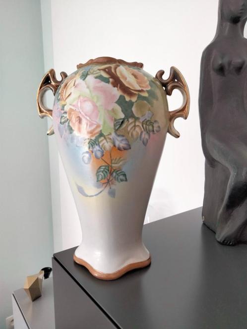 Jugendstil vaas porselein Germany Schlegelmilch, Antiquités & Art, Antiquités | Vases, Enlèvement ou Envoi