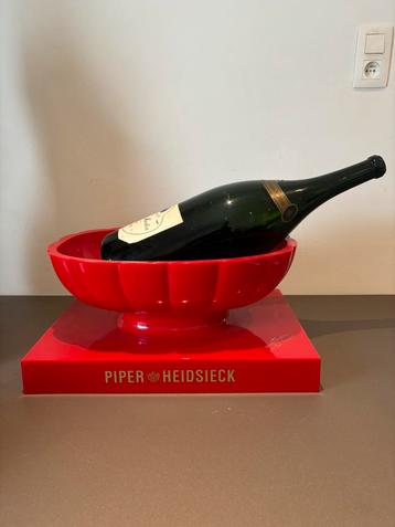 Piper Heidsieck champagne-emmer | Gesigneerd + Magnum fles