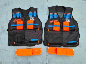 Nerf Tactical Vests & Dual Clips