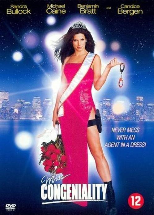 Miss Congeniality met Sandra Bullock, Michael Caine,, CD & DVD, DVD | Action, Comme neuf, Comédie d'action, À partir de 12 ans