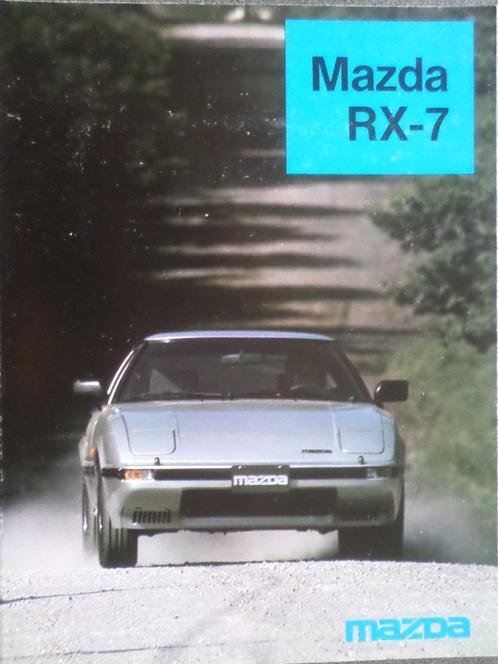 Brochure Mazda RX-7 1ère génération Facelift 1984, Livres, Autos | Brochures & Magazines, Mazda, Enlèvement ou Envoi