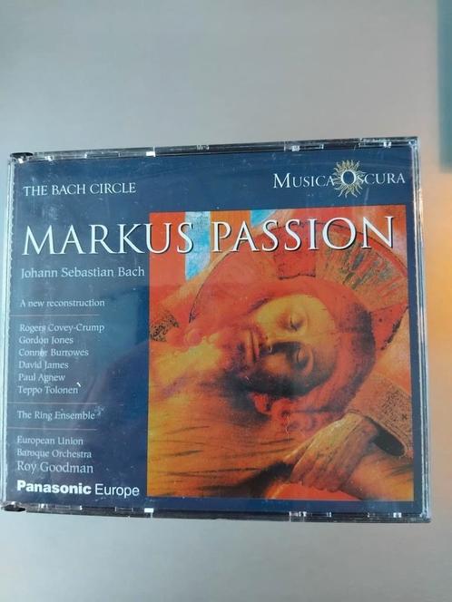 2cd box. Bach. Markus Passion. A Reconstruction., Cd's en Dvd's, Cd's | Klassiek, Zo goed als nieuw, Ophalen of Verzenden