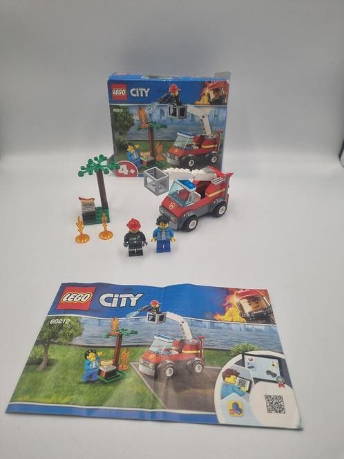 Lego City 60212 Barbecue burn out, Kinderen en Baby's, Speelgoed | Duplo en Lego, Zo goed als nieuw, Lego, Complete set, Ophalen of Verzenden