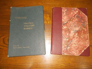 twee heel oude patroonboeken (jaren 50)