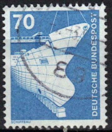 Duitsland Bundespost 1975-1976 - Yvert 701 - Indsutrie (ST)