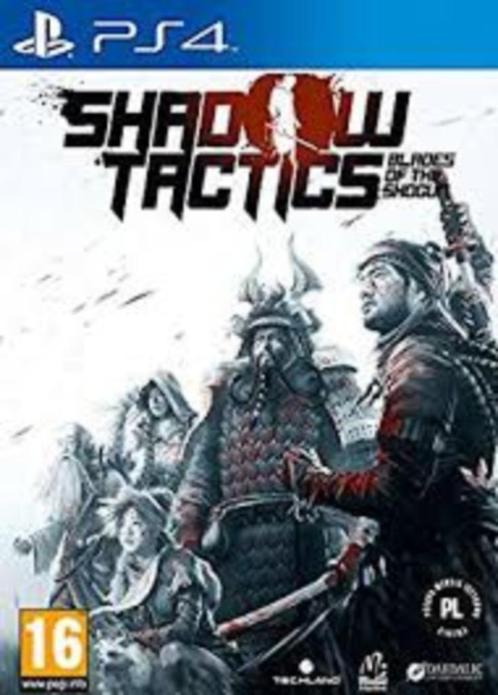 Jeu PS4 Shadow Tactics : Blades of the Shogun., Consoles de jeu & Jeux vidéo, Jeux | Sony PlayStation 4, Comme neuf, Stratégie et Construction