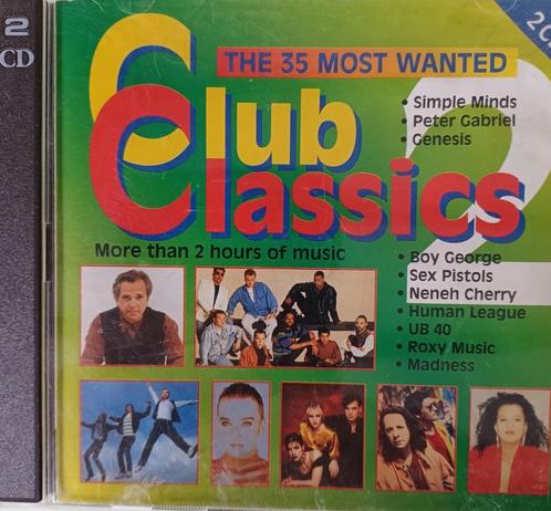 2 cd club classics the 35 most wanted, CD & DVD, CD | Pop, Comme neuf, Enlèvement ou Envoi