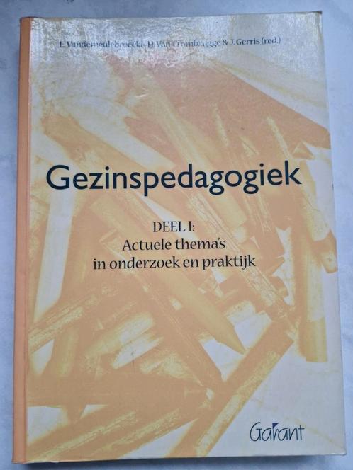 Gezinspedagogiek deel 1 - L. Vanmeulebroecke, Livres, Livres d'étude & Cours, Utilisé, Enseignement supérieur, Enlèvement