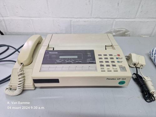 Fax/Telefoon - Panasonic PanaFax UF-123, Telecommunicatie, Faxen, Gebruikt, Fax-Telefoon combi, Ophalen