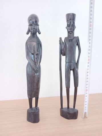 ensemble de figurines congolaises