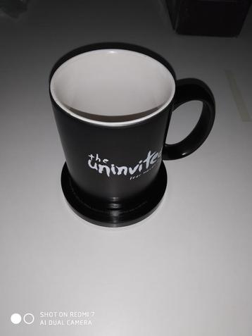 THE UNINVITED mug + creaking coaster - neufs.