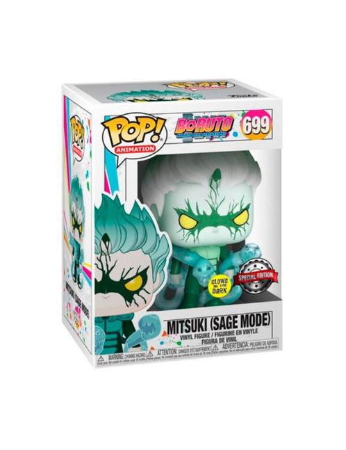 Funko POP Boruto Mitsuki (Sage Mode) (699), Collections, Jouets miniatures, Neuf, Envoi