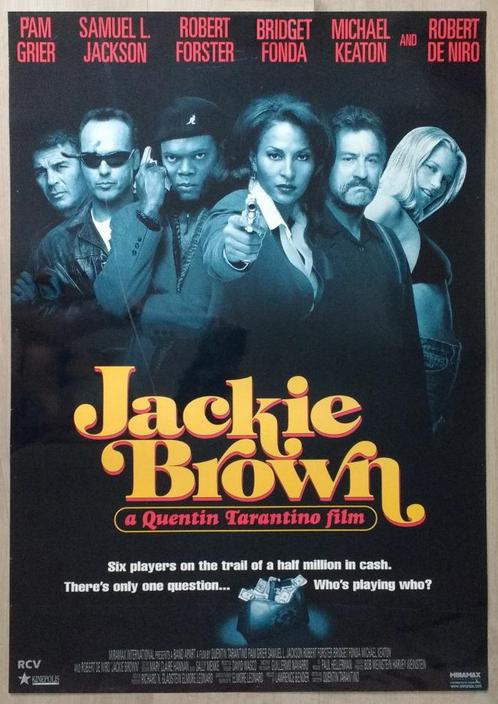 Jackie Brown : Film Poster, Verzamelen, Posters, Film en Tv, Rechthoekig Staand, Ophalen