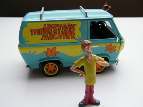 maquette de voiture Mystery Machine + Scooby Doo et figurine, Hobby & Loisirs créatifs, Voitures miniatures | 1:24, Neuf, Voiture
