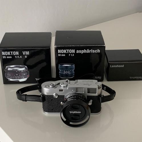 Leica M2 compleet met drie objectieven 35/50/90, TV, Hi-fi & Vidéo, Appareils photo analogiques, Comme neuf, Compact, Leica, Enlèvement ou Envoi