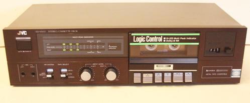 JVC Cassettedeck / Model KD-V100 / 6LED Multi Peak Indicator, Audio, Tv en Foto, Cassettedecks, Enkel, JVC, Tiptoetsen, Tape counter