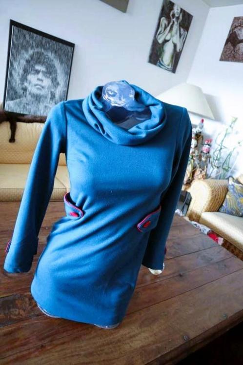 origineel verhelderend uniek blauwe jurk, Vêtements | Femmes, Robes, Porté, Taille 34 (XS) ou plus petite, Bleu, Au-dessus du genou
