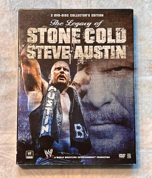 WWE Legacy Stone Cold, édition collector 3 DVD Steve Austin, CD & DVD, DVD | Sport & Fitness, Neuf, dans son emballage, Documentaire
