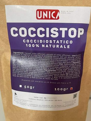 Unica - Coccis-Top 100 grammes (anti-coccidiose)