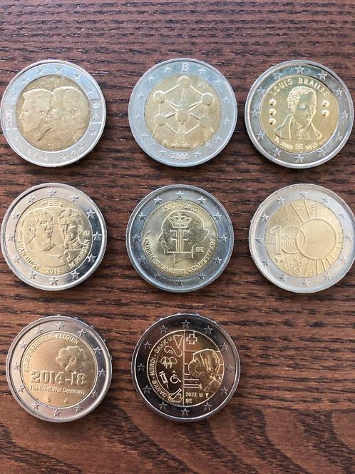 Speciale 2 euro munten Belgie, Timbres & Monnaies, Monnaies | Europe | Monnaies euro, Monnaie en vrac, 2 euros, Belgique, Enlèvement ou Envoi