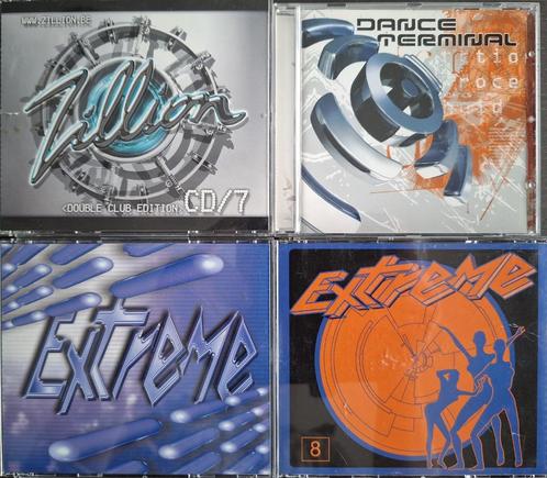 Lot cd's (Zillion, Extreme, Dance Terminal), CD & DVD, CD | Dance & House, Comme neuf, Techno ou Trance, Enlèvement ou Envoi