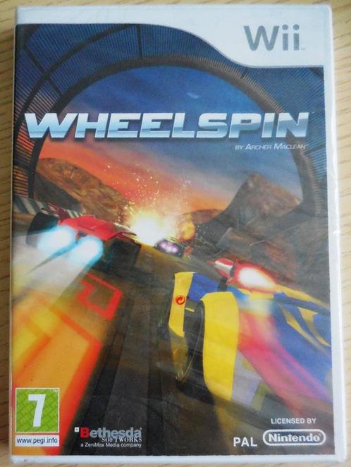 Wii Wheelspin, Consoles de jeu & Jeux vidéo, Jeux | Nintendo Wii, Neuf, Course et Pilotage, 3 joueurs ou plus, À partir de 7 ans