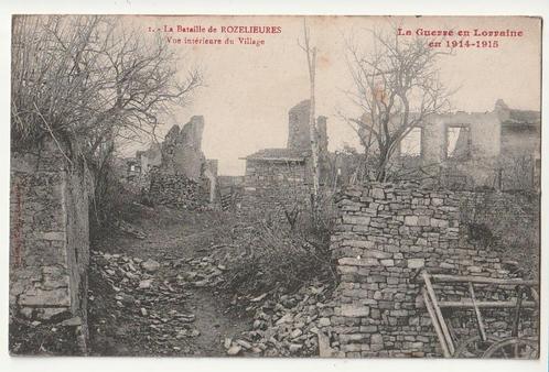 Frankrijk Bataille de Rozelieures oorlog Lorraine 1914-15, Verzamelen, Postkaarten | Buitenland, Gelopen, Frankrijk, Voor 1920