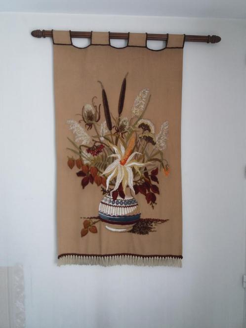 4 wandtapijten :schilderen met naald en draad, 50 euro /4 st, Hobby en Vrije tijd, Borduren en Borduurmachines, Gebruikt, Borduurpakket