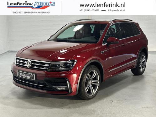 Volkswagen Tiguan 2.0 TDI 150 pk DSG R Line 4 Motion Grijs k, Autos, Camionnettes & Utilitaires, Entreprise, 4x4, ABS, Régulateur de distance