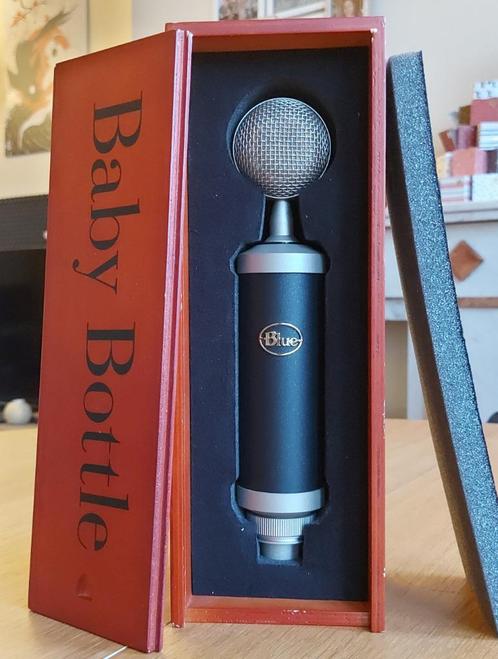 Blue Baby Bottle Microphone à condensateur, Musique & Instruments, Microphones, Comme neuf, Micro chant, Enlèvement