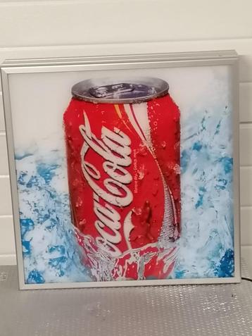 Lichtbak reclame Coca Cola  jaren '80