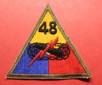 48 US Armored Division badge