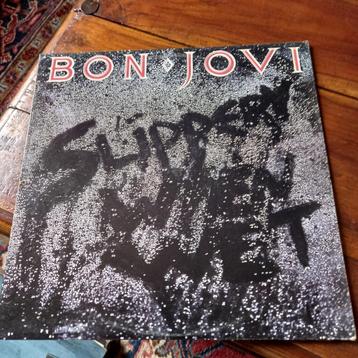 vinyl 33T bon jovi "sleeper when wet"