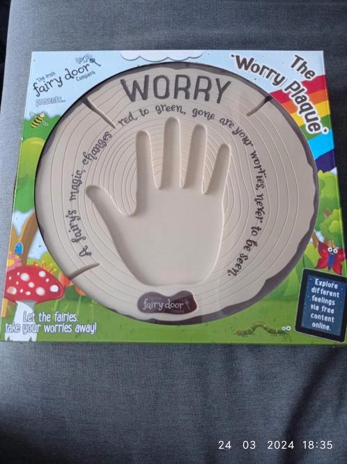 The worry plaque, Kinderen en Baby's, Speelgoed | Overig, Zo goed als nieuw, Ophalen