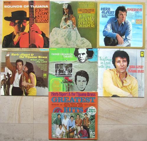 Lot van 7  HERB ALPERT & THE TIJUANA BRASS  vinyl albums, Cd's en Dvd's, Vinyl | Pop, Gebruikt, 1960 tot 1980, 12 inch, Ophalen of Verzenden