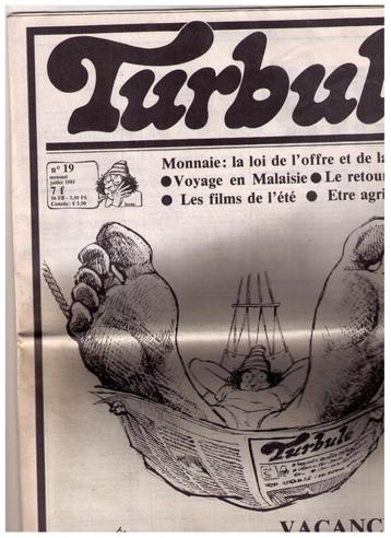 Mensuel Turbule juillet 1981
