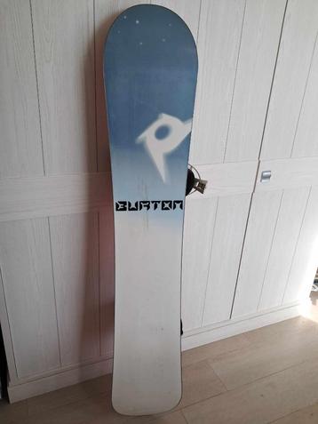 Burton Clash Snowboard met Flow bindingen en zak