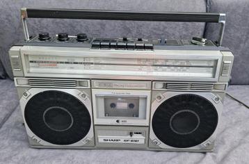 Radio cassette Sharp GF-6161H  Retro Vintage Boombox