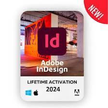 Adobe InDesign 2024 originele versie met licentiecode
