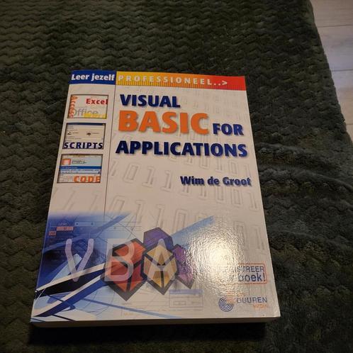 Leer jezelf professioneel Visual Basic voor Applicaties, Livres, Informatique & Ordinateur, Comme neuf, Logiciel, Envoi