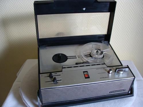 Magnétophone vintage Grundig mono TK-1400, TV, Hi-fi & Vidéo, Enregistreurs audio, Magnétophone, Avec protection anti-poussière