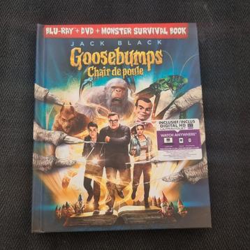 Goosebumps blu ray+dvd+monster survival book 