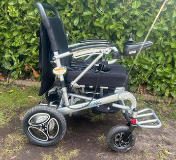 Plooibaar lichtgewicht elektrische rolstoel opvouwbaar