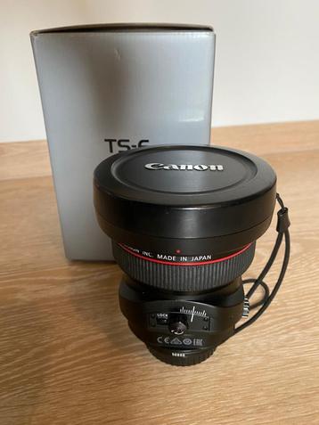 Canon 17mm 4.0 TS E II architectuurlens